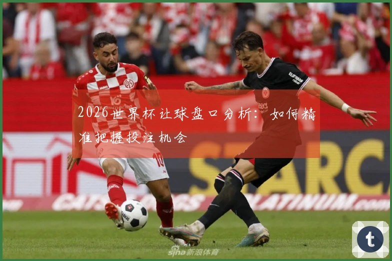 2026世界杯让球盘口分析：如何精准把握投注机会
